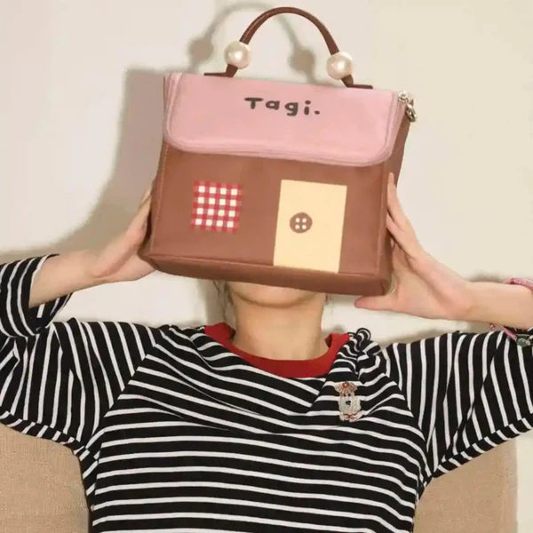 Make up Bag Cute Little House Design