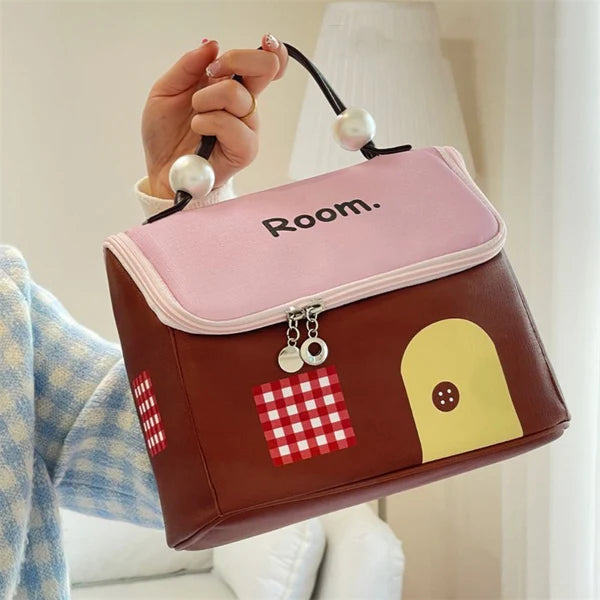 Make up Bag Cute Little House Design