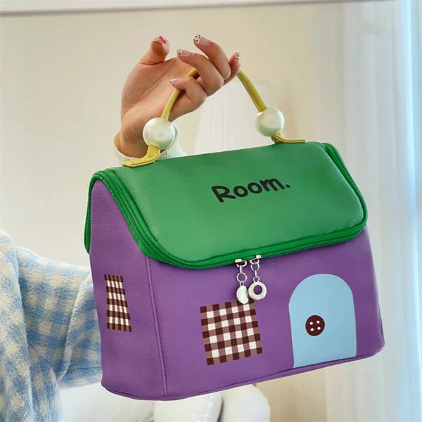 Make up Bag Cute Little House Design