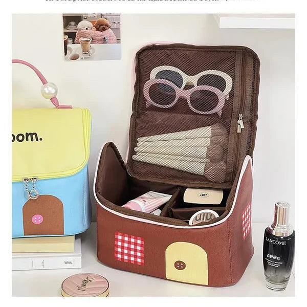 Make up Bag Cute Little House Design